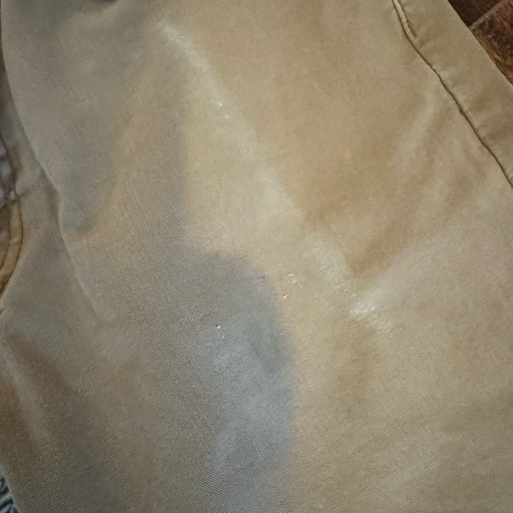 Levi's 505 Khaki Denim Jeans Distressed - Picture 10 of 10
